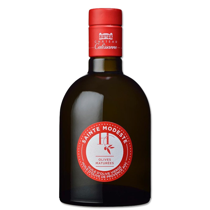 Huile d'Olive noir d'olive & Truffe noire bouteille 250ml-Moulin CastelaS  France