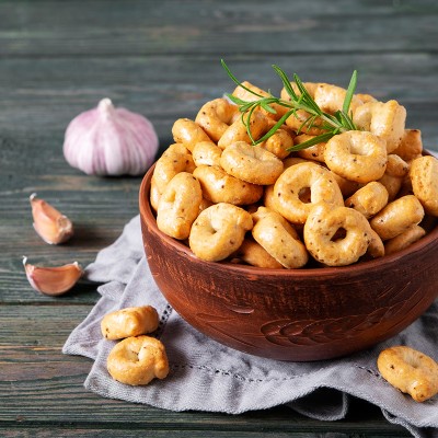 Quai des Oliviers Biscuits apéritifs italiens traditionnels, les taralli. 2