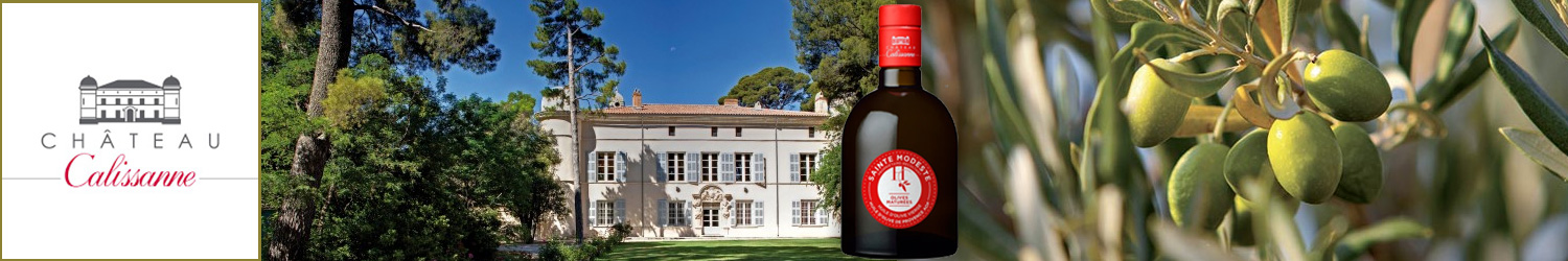 Chateau Calissanne huiles d'olive de Provence